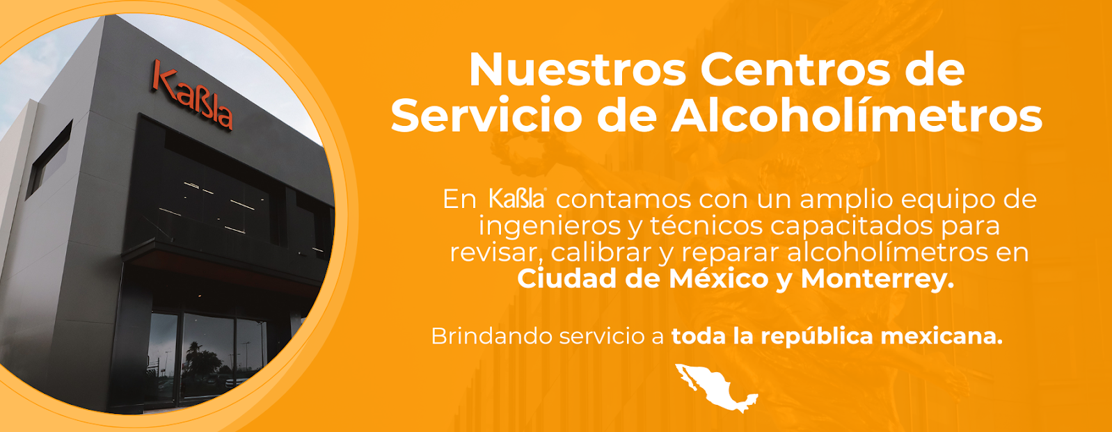 centro - servicio - kabla - mty- CDMX